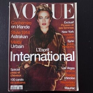 Magazine VOGUE Paris 771 October 1996 Mouly Cufos Tennant Jansson